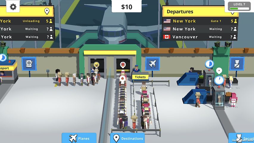 Screenshot 3: Idle Tap Airport