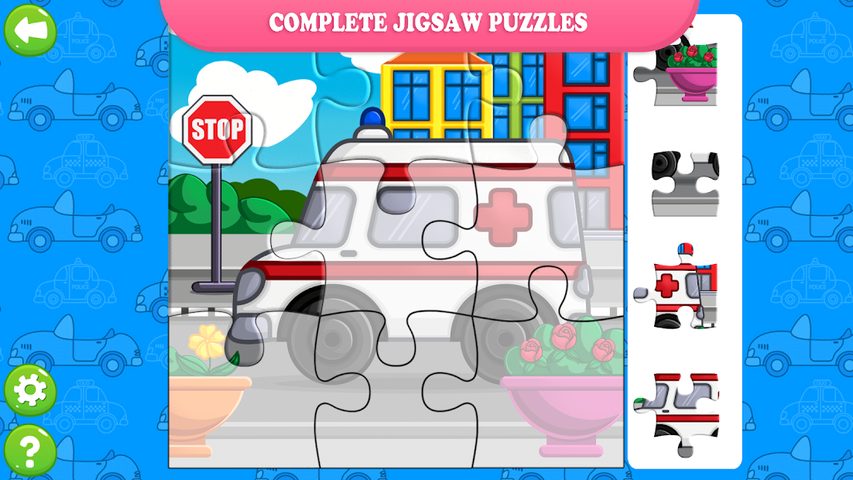 Screenshot 6: Car Puzzles for Kids