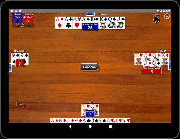 Screenshot 14: Pinochle Classic