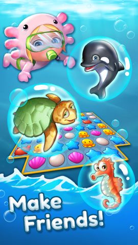 Screenshot 15: Ocean Friends : Match 3 Puzzle