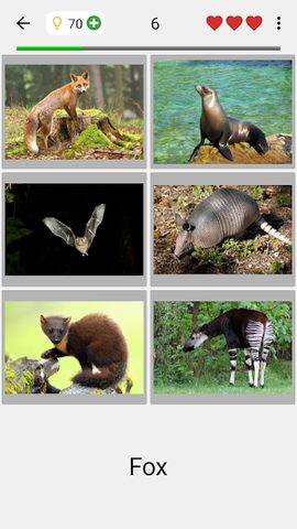 Screenshot 7: Animals Quiz - Learn All Mammals and Dinosaurs!