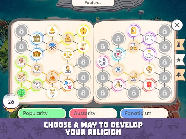 Screenshot 18: God Simulator. Sandbox strategy game Religion Inc.