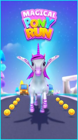Screenshot 1: Unicorn Run - Race Horse Games