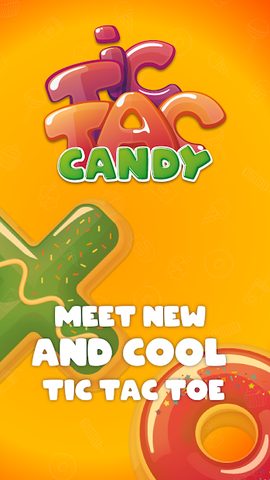 Screenshot 1: Candy Tic Tac Toe