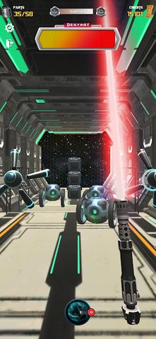 Screenshot 2: Space Force - Laser Saber Game