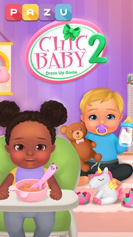Screenshot 1: Baby care game & Dress up