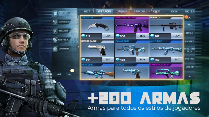 Screenshot 1: Mandown