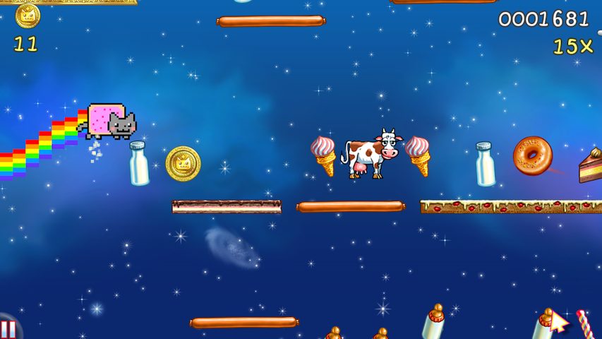 Screenshot 1: Nyan Cat: Lost In Space