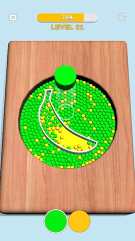 Screenshot 12: Sorting Beads: Stencil Fill