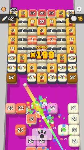 Screenshot 7: Sushi Break Dash - Infinite Brick Breaker