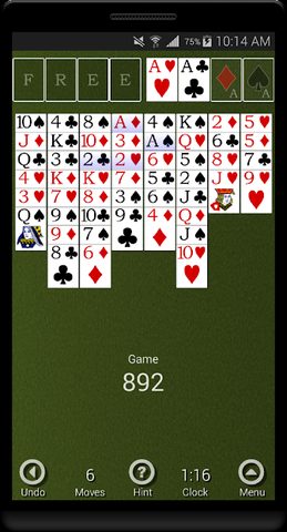 Screenshot 2: FreeCell Forever