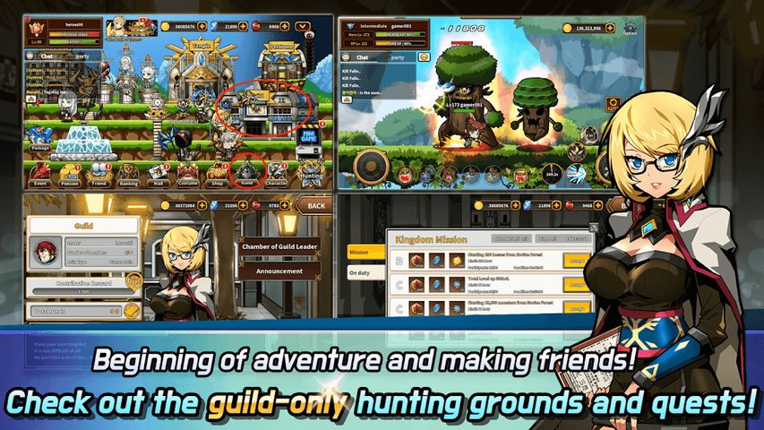 Screenshot 5: Hero Town Online : 2D MMORPG