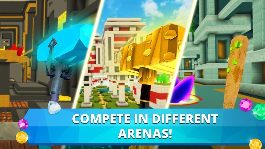 Screenshot 6: Gems Arena: 1v1 Games in Crafting & Building World
