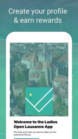 Screenshot 1: Ladies Open Lausanne