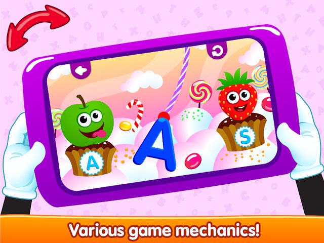 Screenshot 21: Funny Food! learn ABC games for toddlers&babies