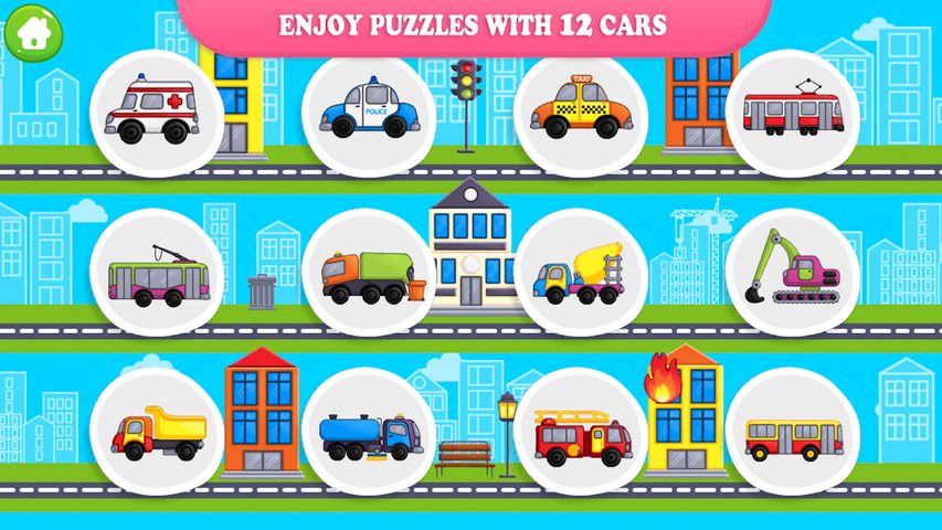 Screenshot 2: Car Puzzles for Kids