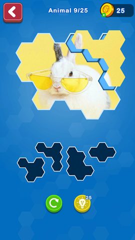 Screenshot 3: Hexa Puzzle Jigsaw: Anime Collection