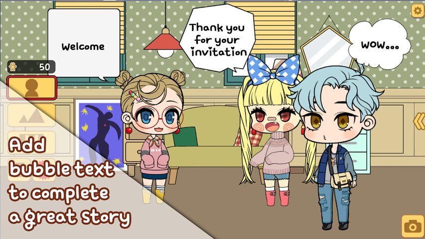 Screenshot 3: Character Maker: Dress-up Game