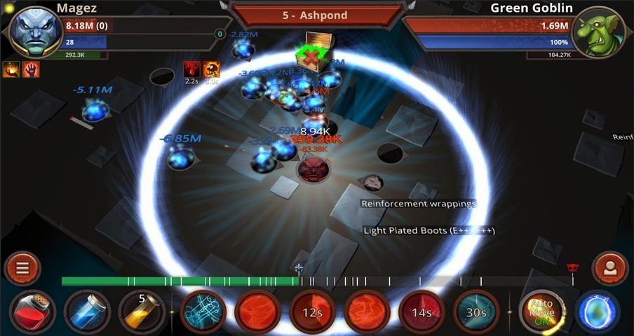 Screenshot 1: Nordicandia: Semi Idle RPG