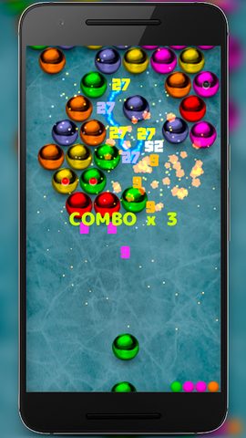 Screenshot 4: Magnetic balls bubble shoot