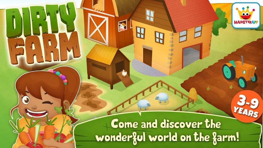 Screenshot 1: Dirty Farm for Kids