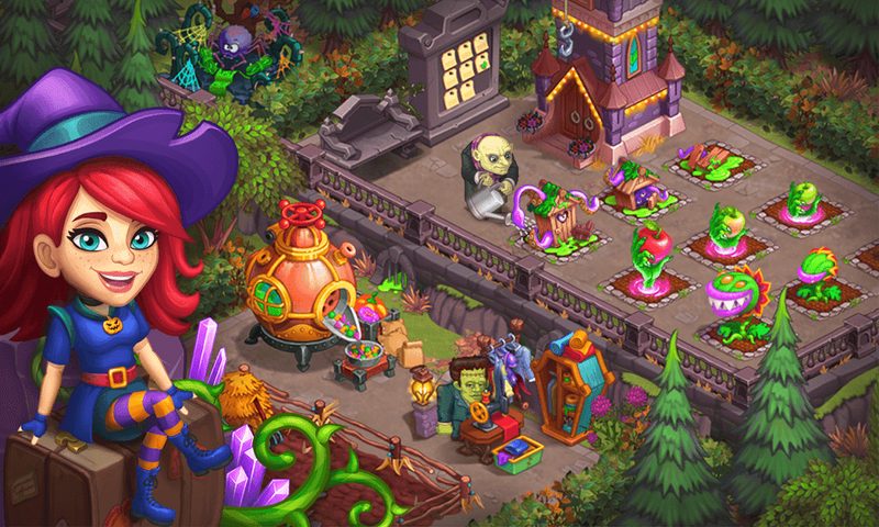 Screenshot 6: Halloween Farm: Monster Family