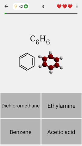 Screenshot 2: Chemical Substances: Organic & Inorganic Chemistry