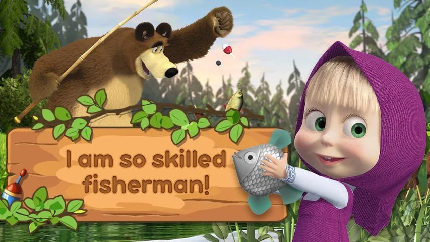 Screenshot 19: Masha and the Bear: Fishing