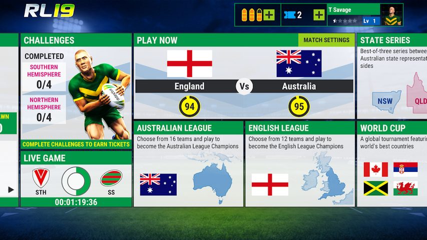 Screenshot 3: Rugby League 19