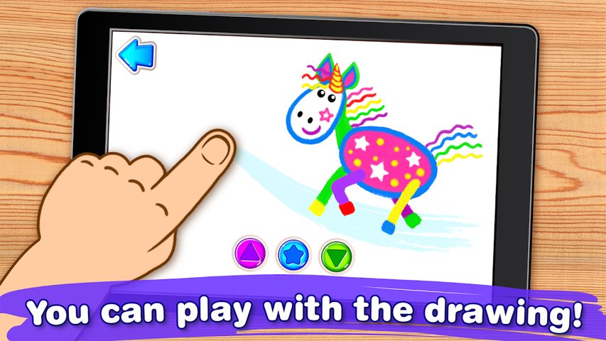 Screenshot 9: Bini Drawing for Kids! Learning Games for Toddlers