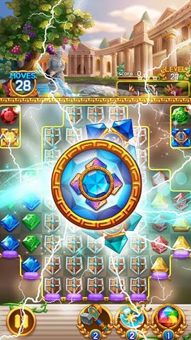 Screenshot 4: Jewel Athena: Match 3 blast