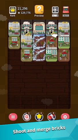 Screenshot 3: HelloTown 2048 - Merge Tycoon