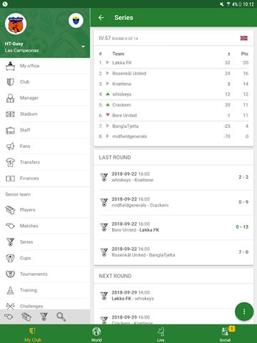 Screenshot 15: Hattrick Football Manager Game
