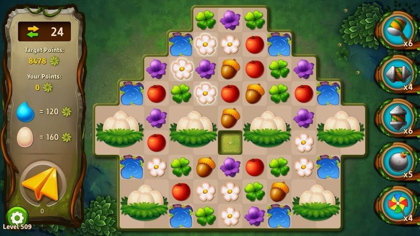 Screenshot 2: Match 3 Games - Forest Puzzle