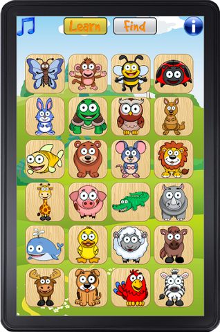 Screenshot 4: Toddler Animal Learn