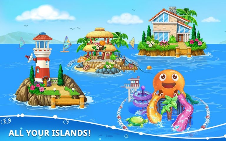 Screenshot 6: Island building. Build a house