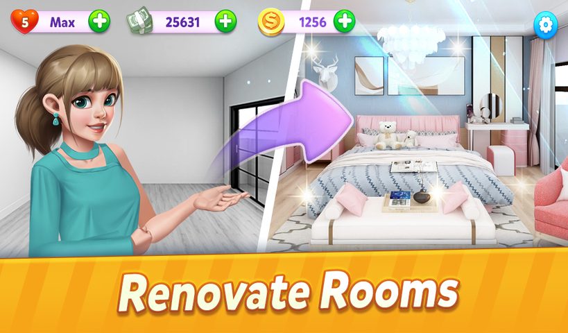 Screenshot 1: Home Design: House Makeover