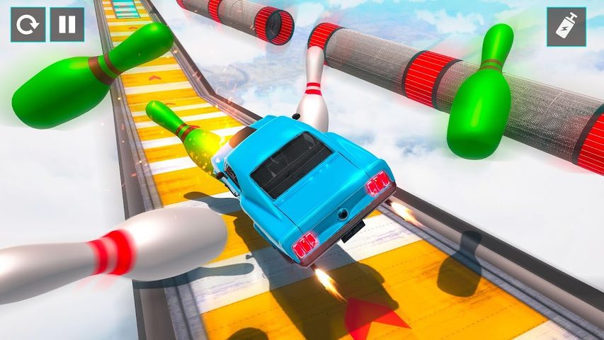 Screenshot 3: Muscle Car Stunts: Car Games
