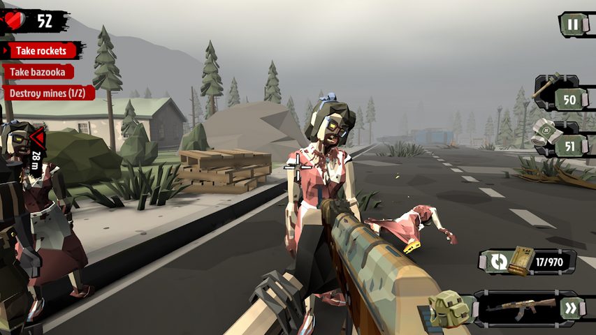 Screenshot 3: The Walking Zombie 2: Shooter