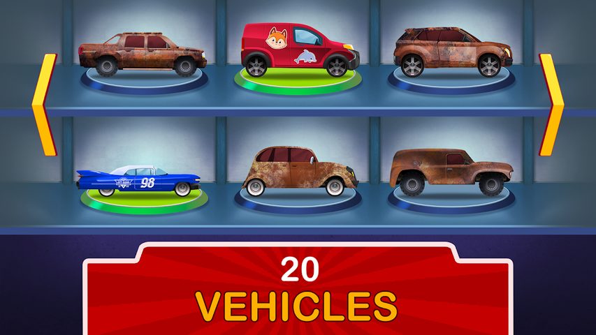 Screenshot 3: Kids Garage: Car & Truck Games