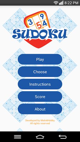 Screenshot 1: Sudoku