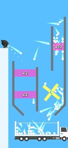 Screenshot 4: Clone Ball Cannon - Drop & Multiplication Puzzle