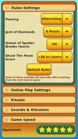 Screenshot 5: Hearts