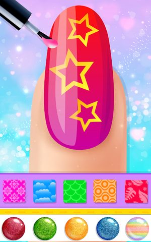 Screenshot 3: Nail Salon: Manicure and Nail art games for girls