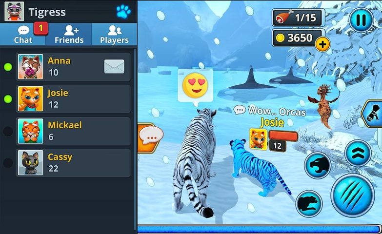 Screenshot 24: White Tiger Family Sim Online - Animal Simulator