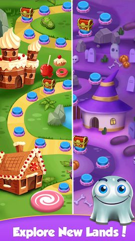 Screenshot 2: Jelly Witch: Match 3 Pop Candy