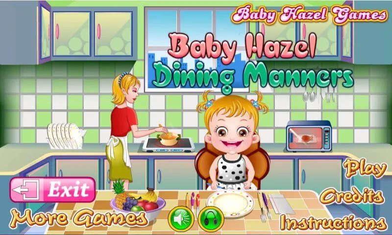 Screenshot 5: Baby Hazel Dining Manners