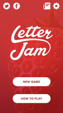 Screenshot 1: Letter Jam Gadget