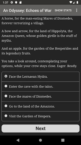 Screenshot 3: An Odyssey: Echoes of War