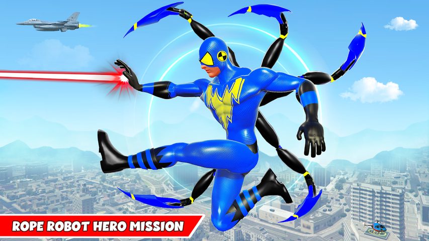 Screenshot 21: Rope Robot Hero Superhero Game
